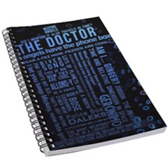 Doctor Who Tardis 5 5  X 8 5  Notebook by Mog4mog4