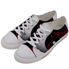 Yin And Yang Chinese Dragon Men s Low Top Canvas Sneakers by Mog4mog4