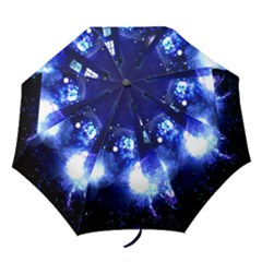 Tardis Background Space Folding Umbrellas by Mog4mog4