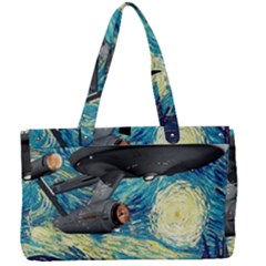 Star Starship The Starry Night Van Gogh Canvas Work Bag