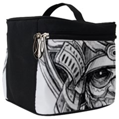 Drawing Samurai Tattoo Sketch Japanese Samurai Make Up Travel Bag (big) by Mog4mog4