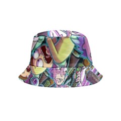 Cartoon Parody Time Travel Ultra Pattern Bucket Hat (kids) by Mog4mog4