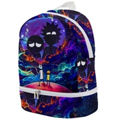 Cartoon Parody In Outer Space Zip Bottom Backpack