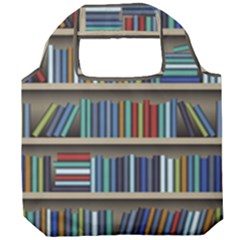 Bookshelf Foldable Grocery Recycle Bag