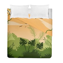 Forest Images Vector Duvet Cover Double Side (full/ Double Size) by Mog4mog4