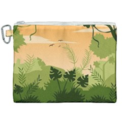 Forest Images Vector Canvas Cosmetic Bag (xxl) by Mog4mog4