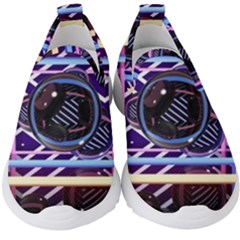 Abstract Sphere Room 3d Design Shape Circle Kids  Slip On Sneakers