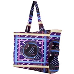 Abstract Sphere Room 3d Design Shape Circle Simple Shoulder Bag