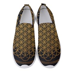 Horizon Sempiternal Bring Abstract Pattern Women s Slip On Sneakers by Bakwanart