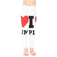 I Love Plum Kids  Leggings by ilovewhateva