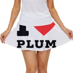 I Love Plum Women s Skort by ilovewhateva