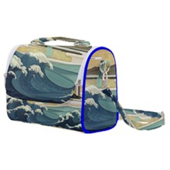 Sea Asia, Waves Japanese Art The Great Wave Off Kanagawa Satchel Shoulder Bag by Bakwanart