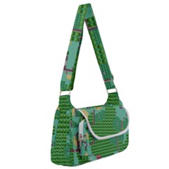 Green Retro Games Pattern Multipack Bag by Bakwanart