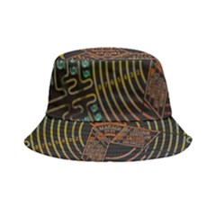 Black And Green Area Rug Neon Genesis Evangelion Computer Communication Bucket Hat by Bakwanart