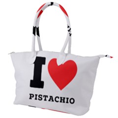 I Love Pistachio Canvas Shoulder Bag by ilovewhateva