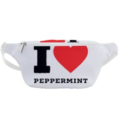 I Love Peppermint Waist Bag  by ilovewhateva