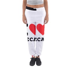 I Love Pecan Women s Jogger Sweatpants by ilovewhateva