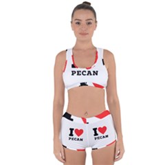 I love pecan Racerback Boyleg Bikini Set