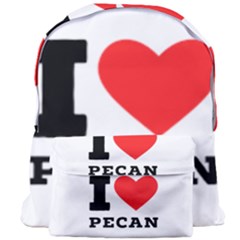 I Love Pecan Giant Full Print Backpack by ilovewhateva