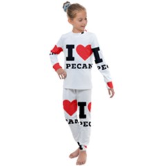 I love pecan Kids  Long Sleeve Set 