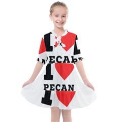 I love pecan Kids  All Frills Chiffon Dress