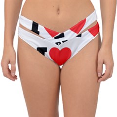 I love pecan Double Strap Halter Bikini Bottoms