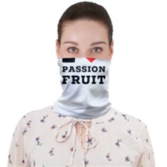 I Love Passion Fruit Face Covering Bandana (adult) by ilovewhateva