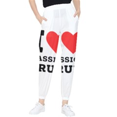 I Love Passion Fruit Women s Tapered Pants by ilovewhateva