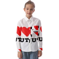 I Love Nuts Kids  Long Sleeve Shirt by ilovewhateva