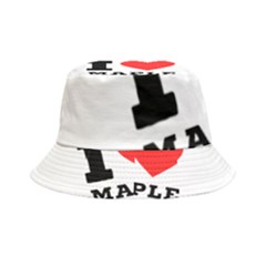 I Love Maple Inside Out Bucket Hat by ilovewhateva