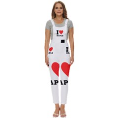 I Love Maple Women s Pinafore Overalls Jumpsuit by ilovewhateva