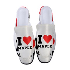 I Love Maple Women s Classic Backless Heels by ilovewhateva