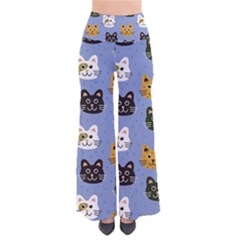 Cat Cat Background Animals Little Cat Pets Kittens So Vintage Palazzo Pants by 99art