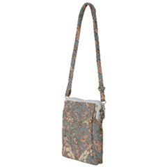 Art Nouveau Vintage Retro Pattern Floral Multi Function Travel Bag by 99art