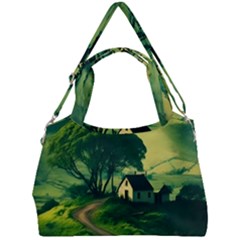 Landscape Scenery Nature Artwork Double Compartment Shoulder Bag by 99art