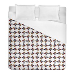 Mixed Abstract Colors Pattern Duvet Cover (full/ Double Size) by dflcprintsclothing