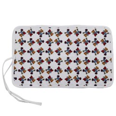 Mixed Abstract Colors Pattern Pen Storage Case (m) by dflcprintsclothing
