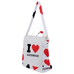 I Love Licorice Crossbody Backpack by ilovewhateva