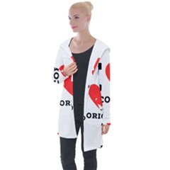 I Love Licorice Longline Hooded Cardigan by ilovewhateva