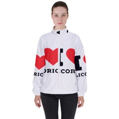 I Love Licorice Women s High Neck Windbreaker by ilovewhateva