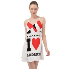 I Love Licorice Summer Time Chiffon Dress by ilovewhateva