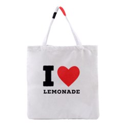 I Love Lemonade Grocery Tote Bag by ilovewhateva