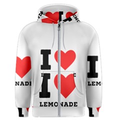 I Love Lemonade Men s Zipper Hoodie by ilovewhateva