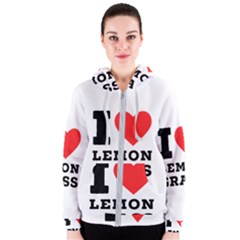 I Love Lemon Grass Women s Zipper Hoodie by ilovewhateva