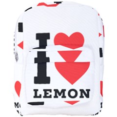 I Love Lemon Grass Full Print Backpack by ilovewhateva