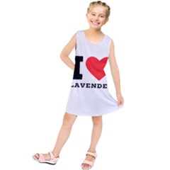 I Love Lavender Kids  Tunic Dress by ilovewhateva