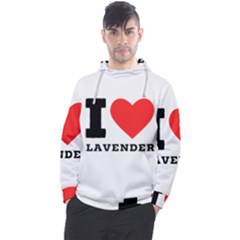 I Love Lavender Men s Pullover Hoodie by ilovewhateva