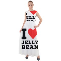 I Love Jelly Bean Chiffon Mesh Boho Maxi Dress by ilovewhateva