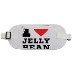 I Love Jelly Bean Rounded Waist Pouch by ilovewhateva