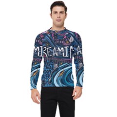 Graffiti Art Psychedelic Art Graphic Design Modern Art Men s Long Sleeve Rash Guard by 99art